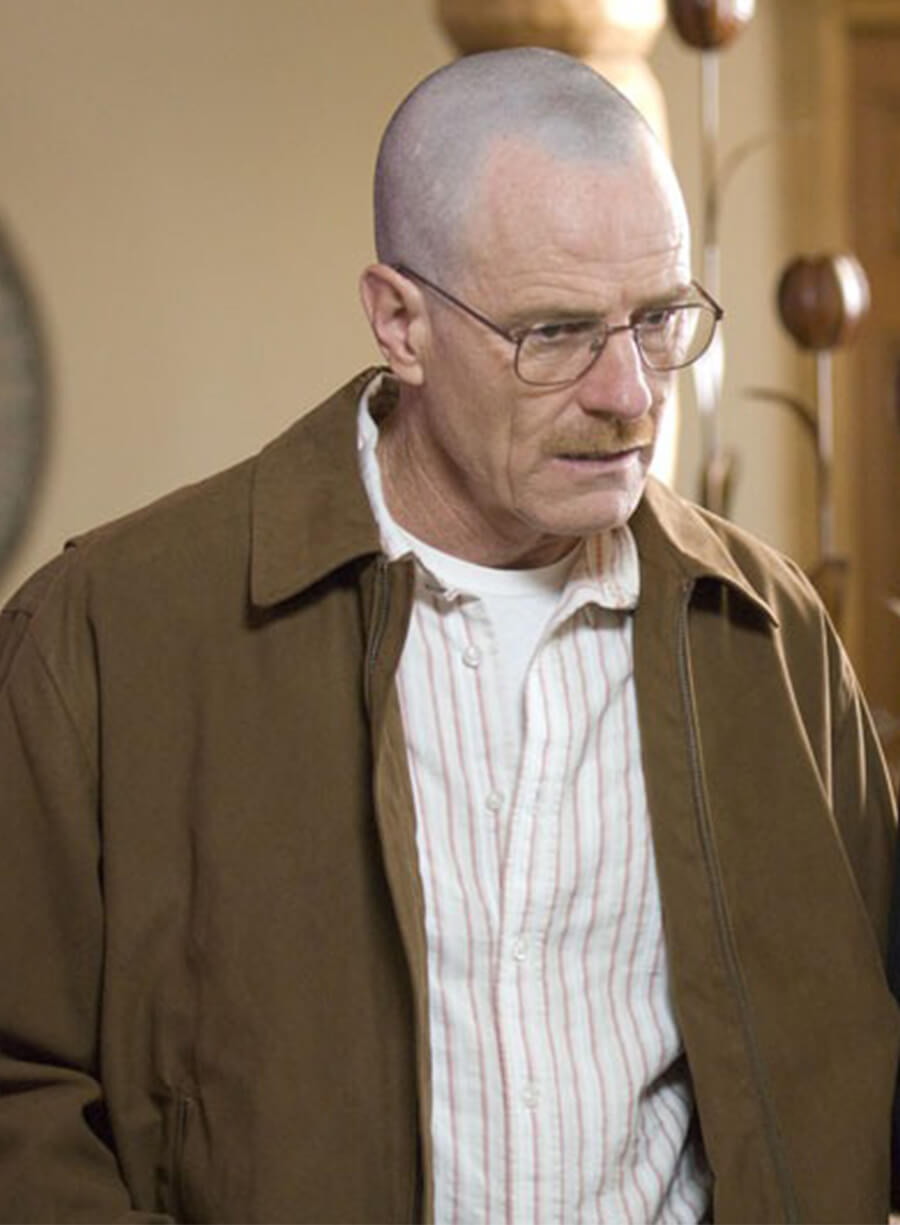 Walter White Breaking Bad Brown Cotton Jacket