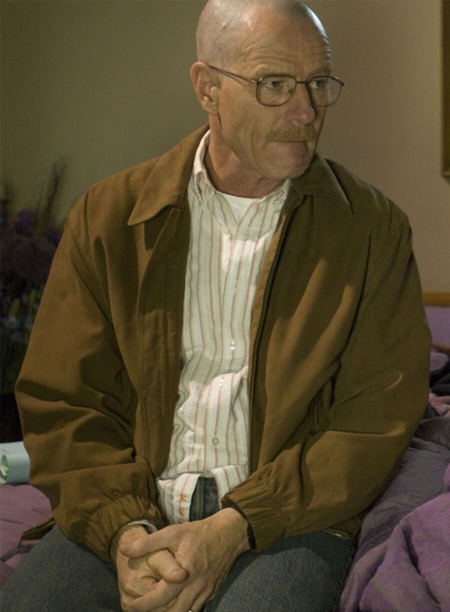Walter White Breaking Bad Brown Cotton Jacket