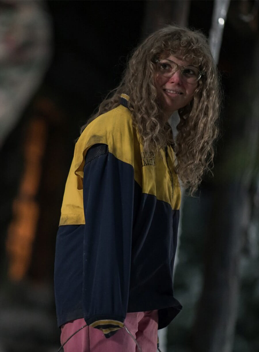 Yellowjackets Samantha Hanratty Teen Misty Yellow and Black Jacket