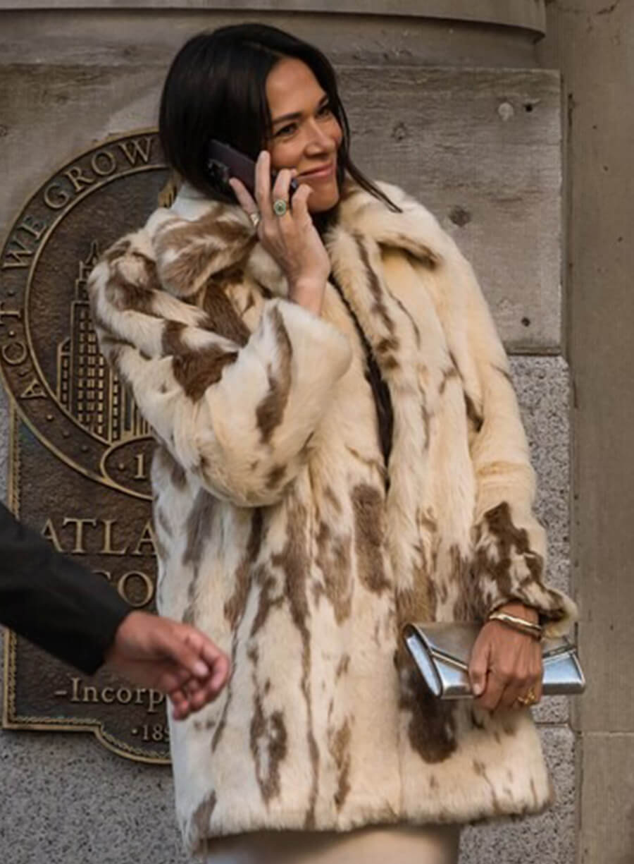 Yellowjackets Simone Kessell Lottie Faux Fur Coat