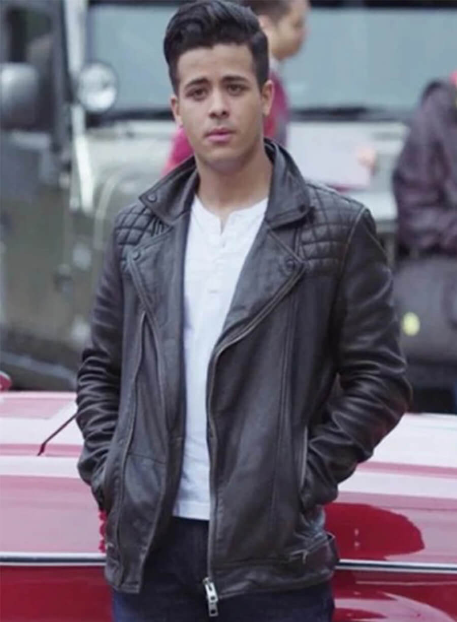 13 Reasons Why Christian Navarro Tony Biker Leather Jacket