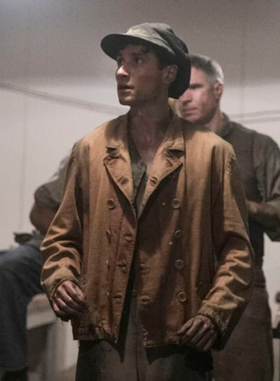 1923 Season 2 Andy Dispensa Luca Brown Cotton Jacket