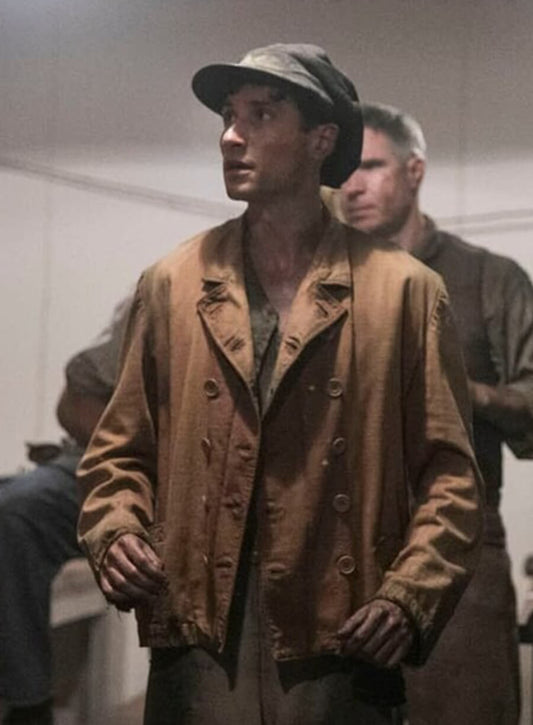 1923 Season 2 Andy Dispensa Luca Brown Cotton Jacket