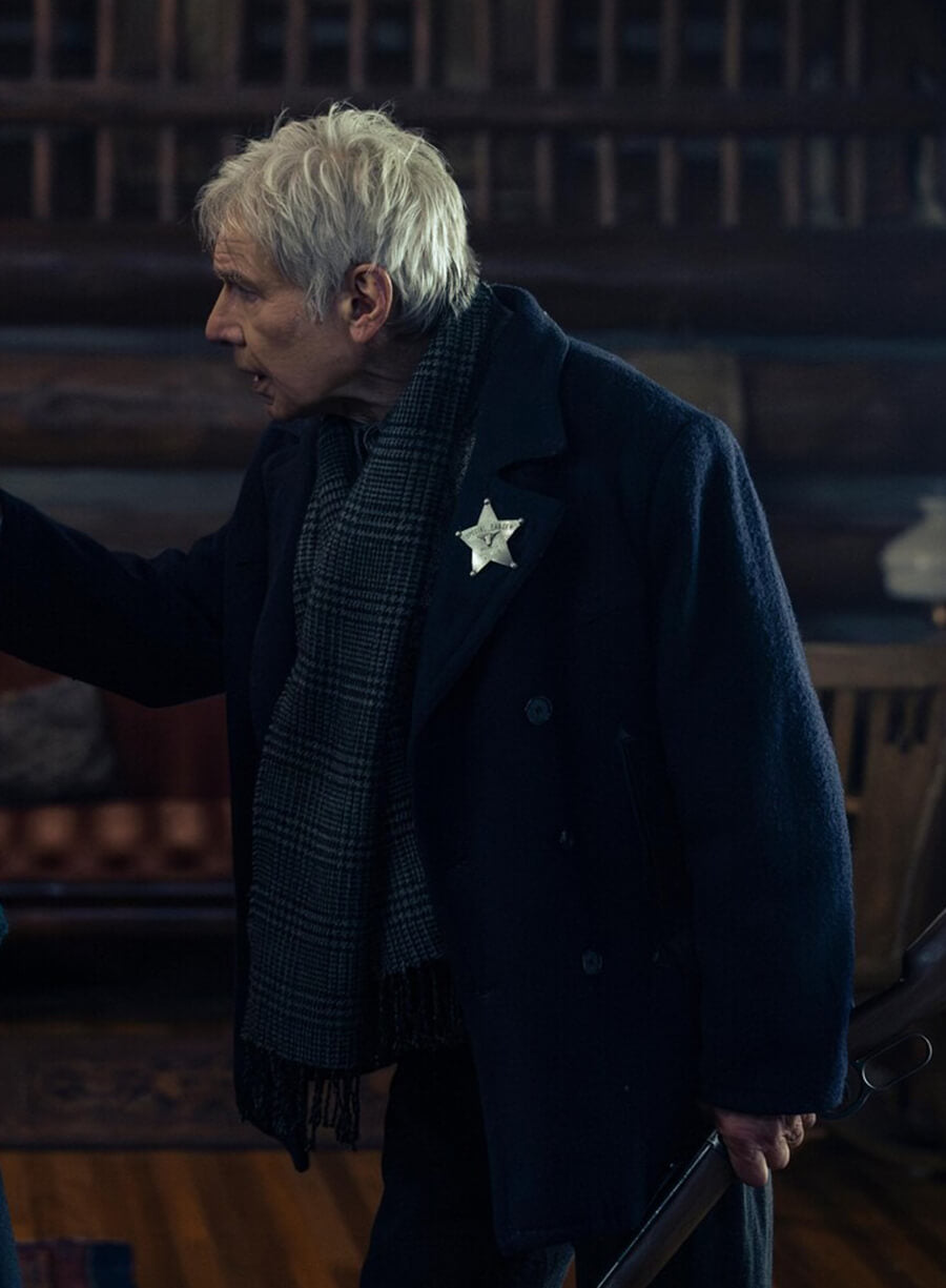 1923 Season 2 Harrison Ford Jacob Dutton Blue Coat