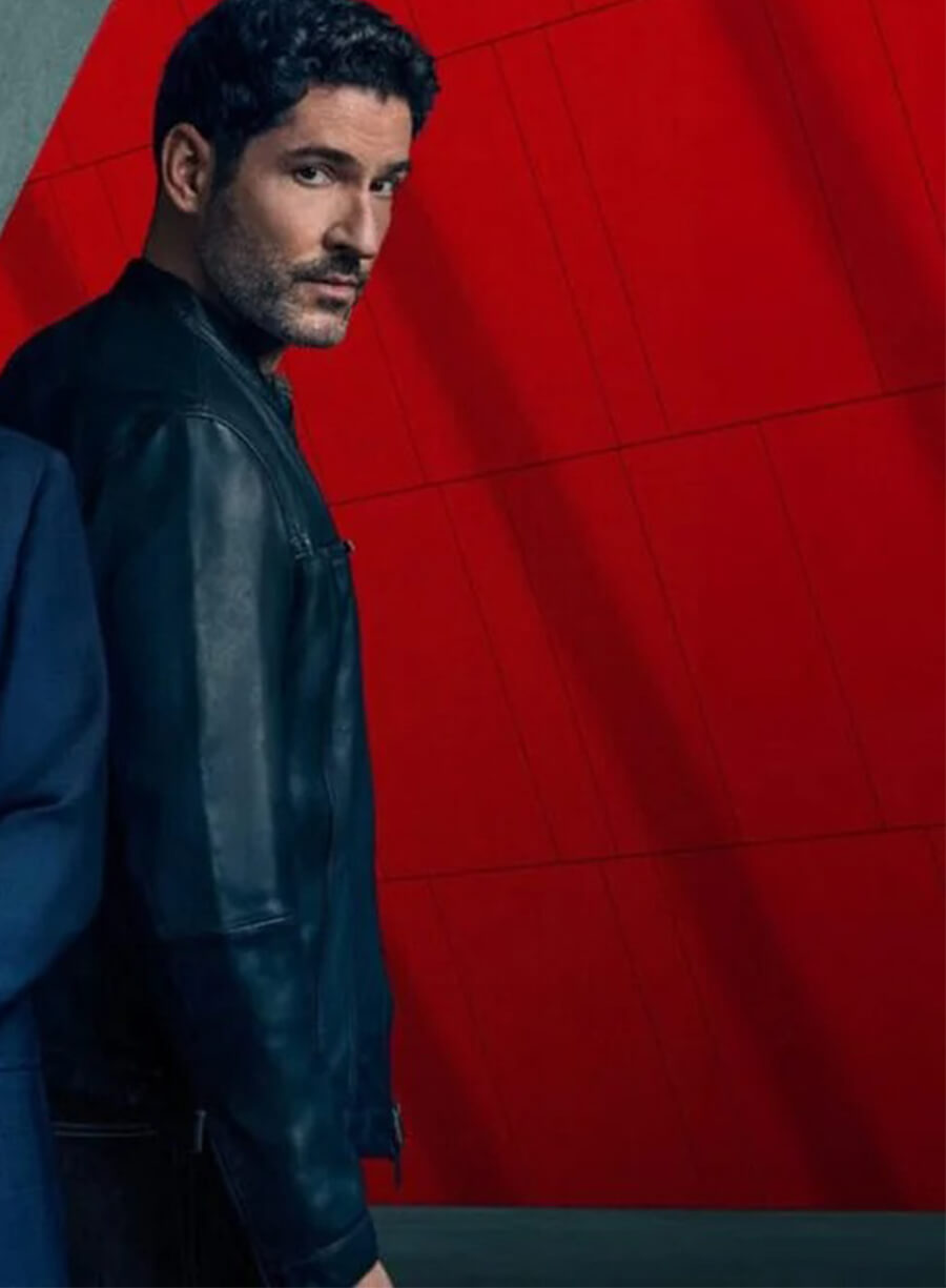 CIA 2026 Tom Ellis Colin Glass Leather Jacket