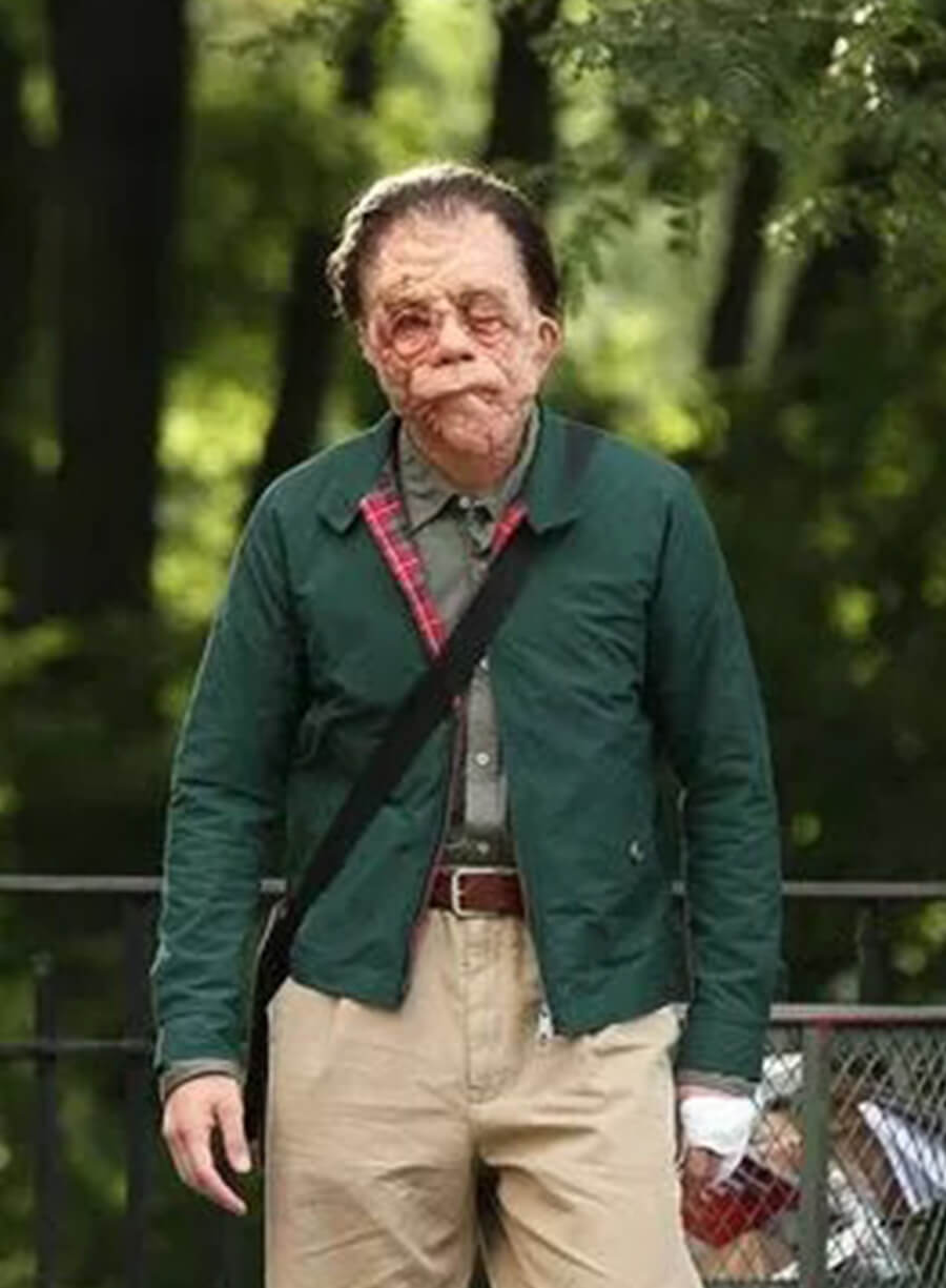 A different Man Adam Pearson Oswald Green Jacket 
