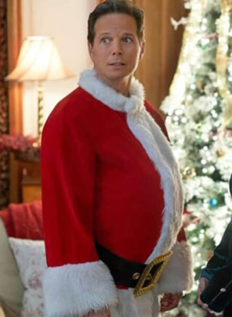A Merry Scottish Christmas Scott Wolf Santa Coat