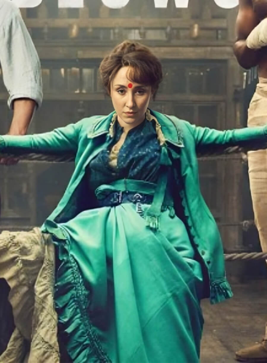 A Thousand Blows Erin Doherty Mary Carr Green Jacket