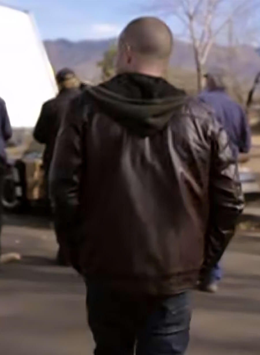 Aaron Paul El Camino A Breaking Bad Movie Leather Jacket