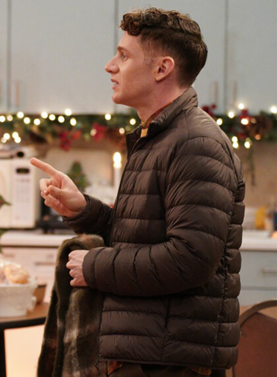 Abbott Elementary Chris Perfetti Jacob Hill Puffer Jacket 