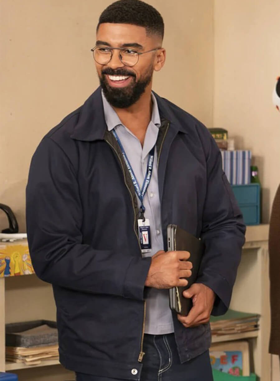 Abbott Elementary O’Shon S04 Blue Jacket