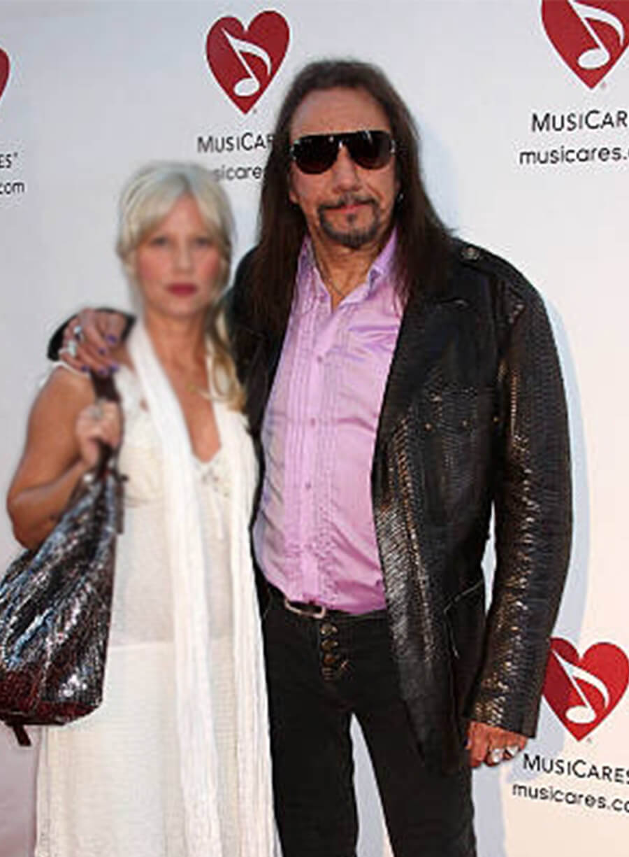 Ace Frehley Black Leather Jacket 