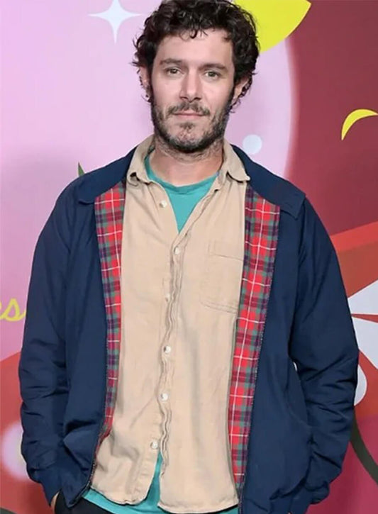 Adam Brody Nobody Wants This Noah Roklov Blue Jacket