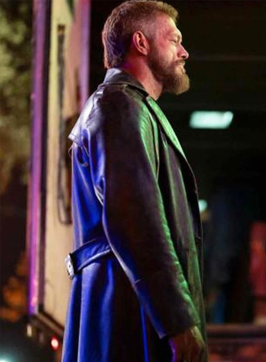 Adam Copeland Percy Jackson and the Olympians Ares Leather Coat