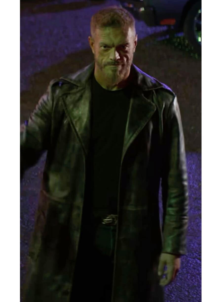 Adam Copeland Percy Jackson and the Olympians Ares Leather Coat