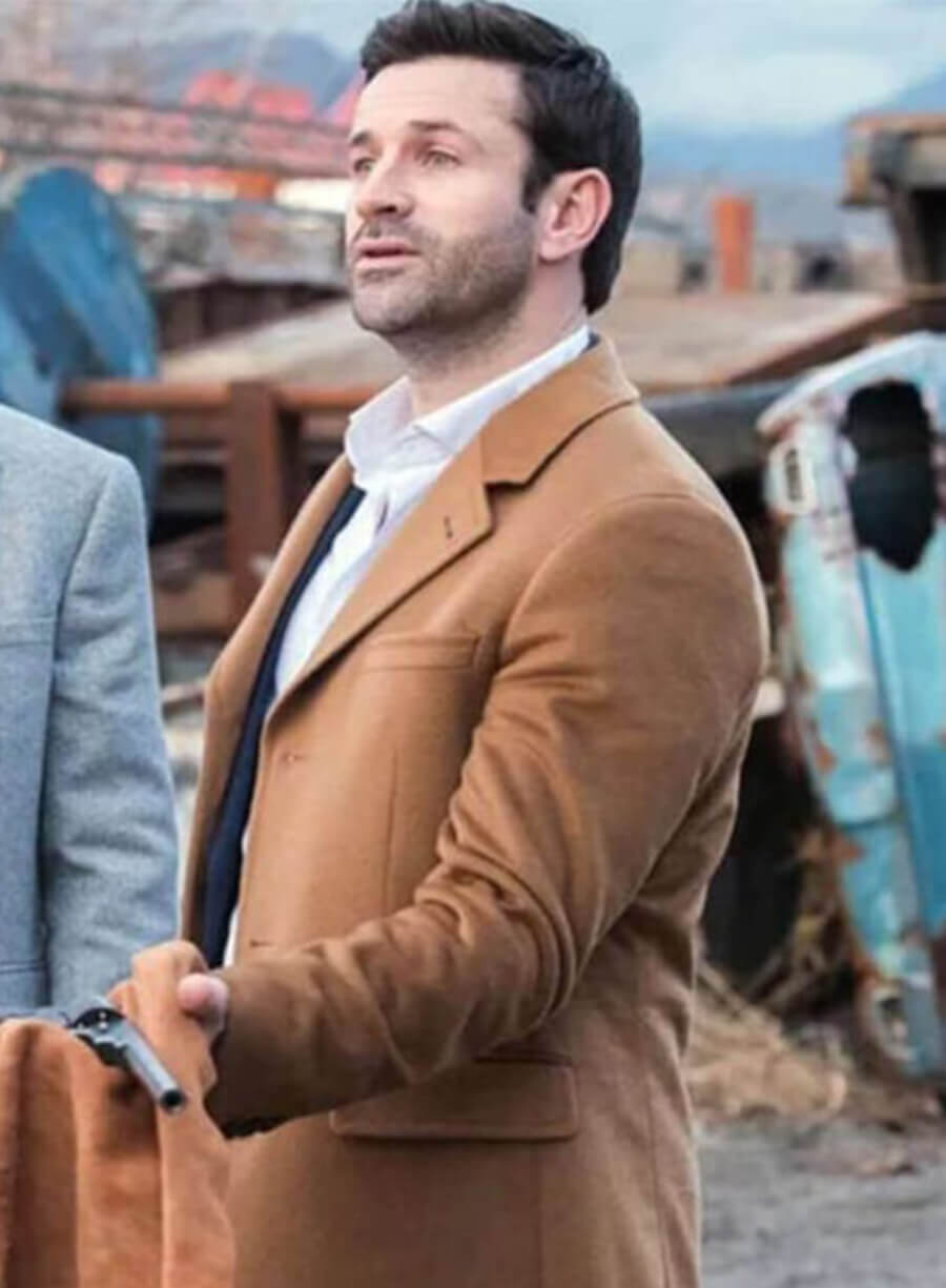 Adam Fergus Supernatural Mick Davies Brown Coat