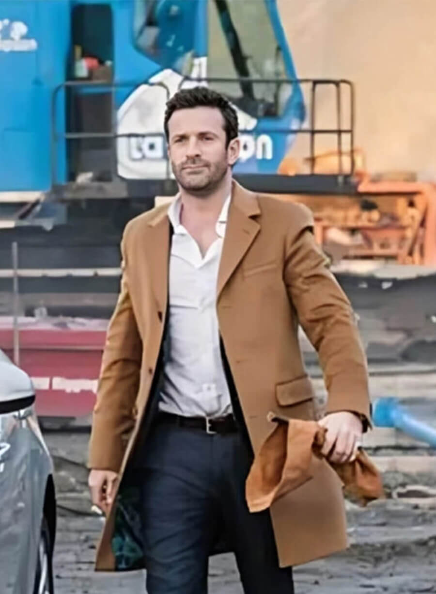 Adam Fergus Supernatural Mick Davies Brown Coat