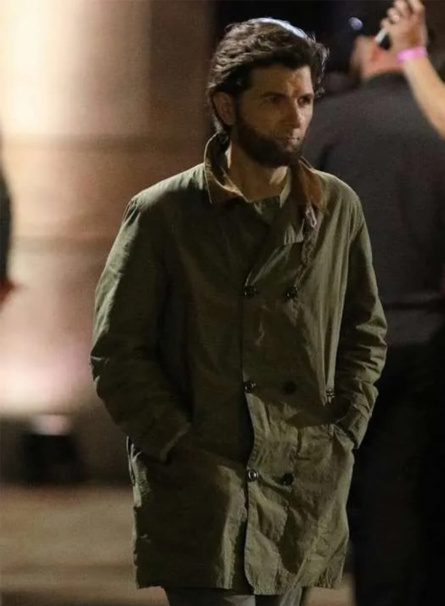Adam Scott Madame Web Ben Parker Green Jacket 