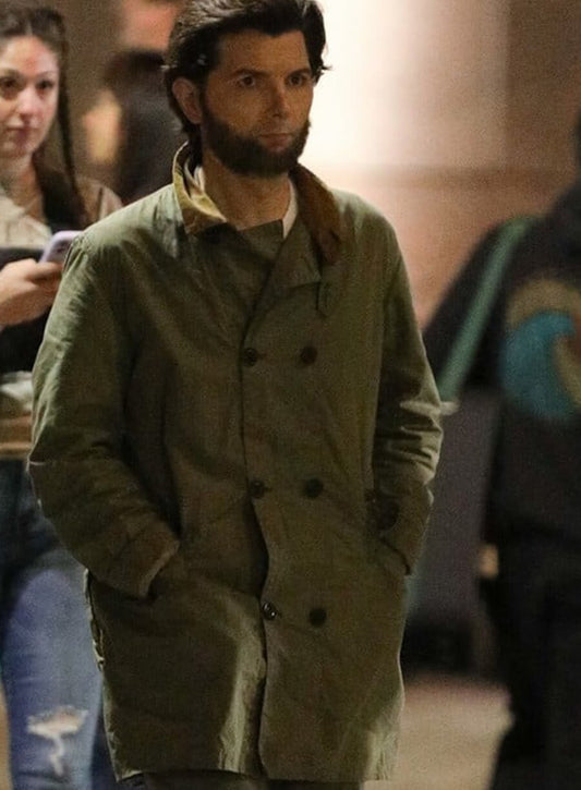 Adam Scott Madame Web Ben Parker Green Jacket 