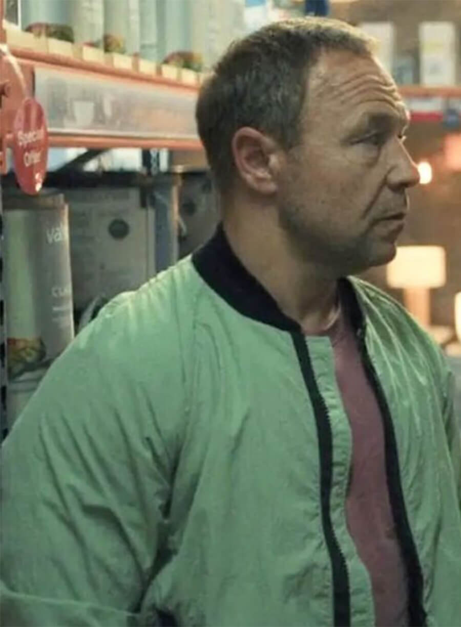 Adolescence 2025 Eddie Miller Green Jacket