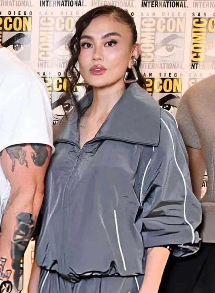 Agnez Mo Neagley Premiere Event Grey Track Jacket