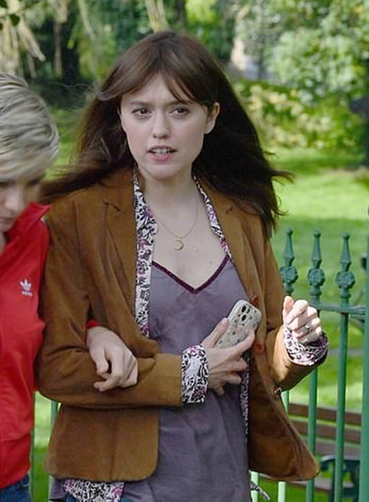 Aimee Lou Wood Toxic Town 2025 Tracey Taylor Brown Blazer