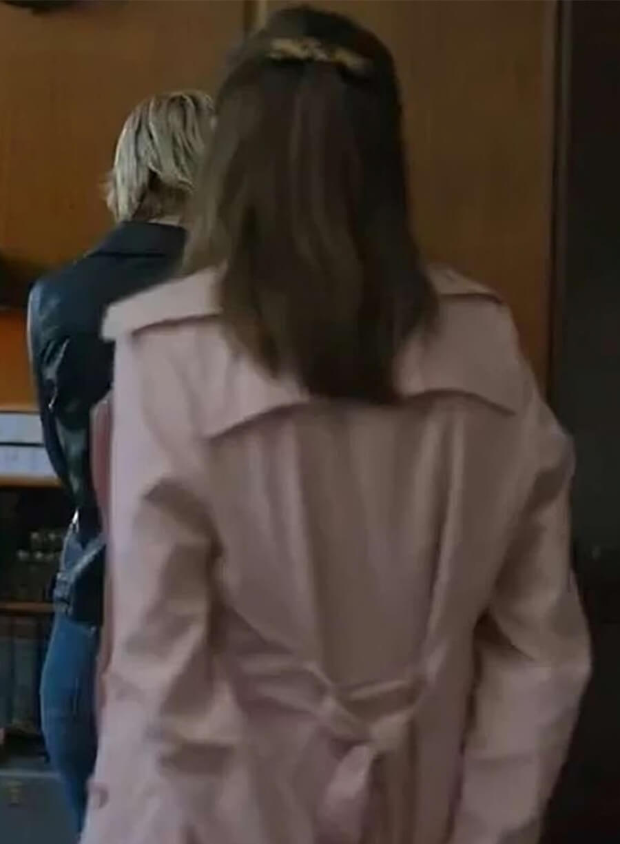 Aimee Lou Wood Toxic Town Tracey Taylor Pink Coat