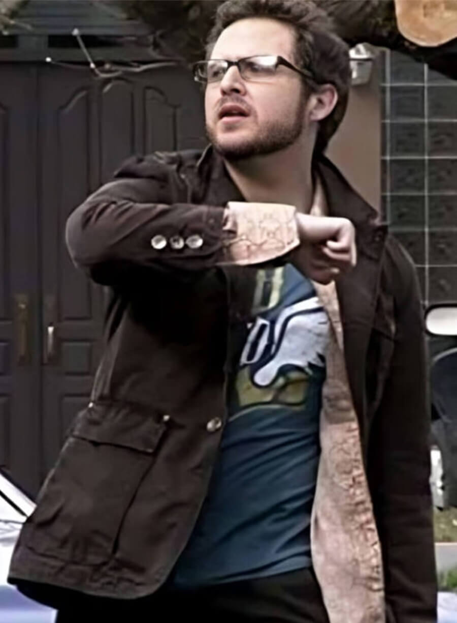 AJ Buckley Supernatural S03 Brown Jacket