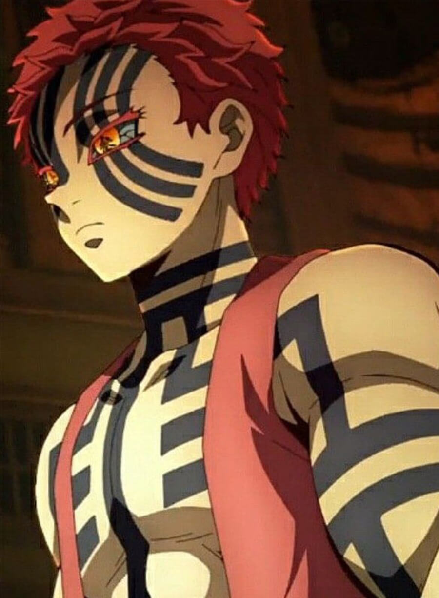 Akaza Demon Slayer Vest