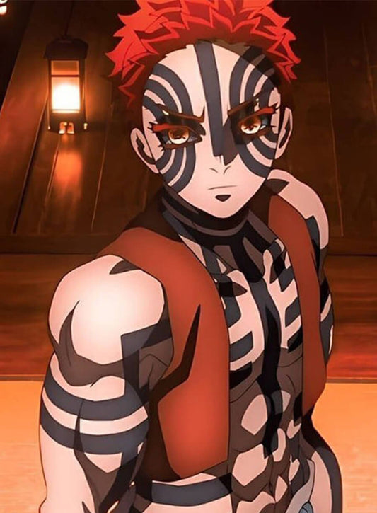 Akaza Demon Slayer Vest