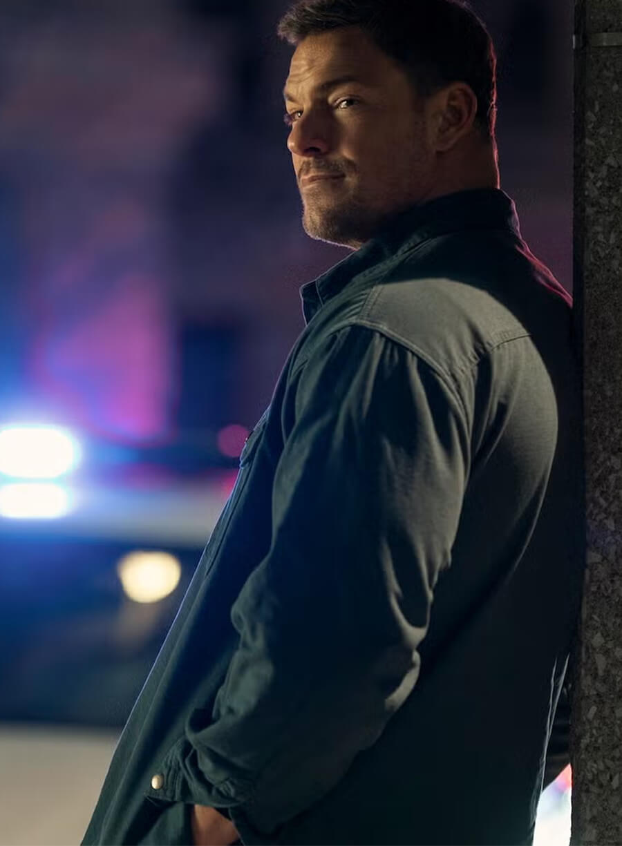 Alan Ritchson Neagley S01 Jack Reacher Grey Jacket 