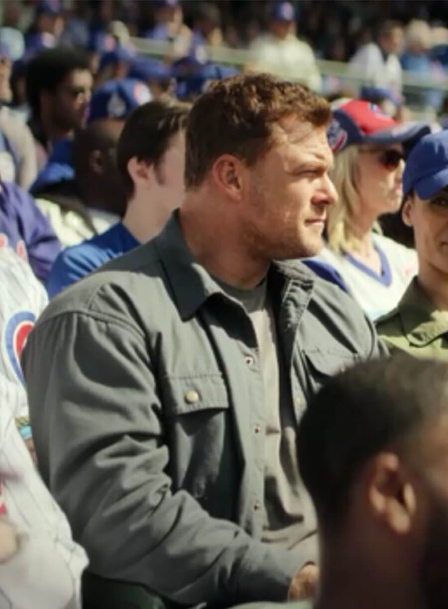 Alan Ritchson Neagley S01 Jack Reacher Grey Jacket 