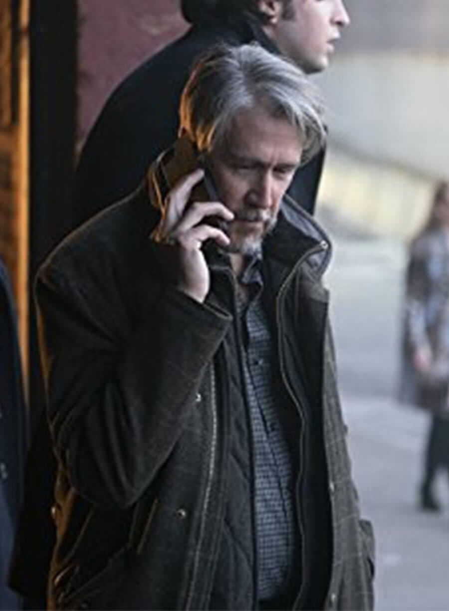 Alan Ruck Succession Connor Roy Plaid Coat