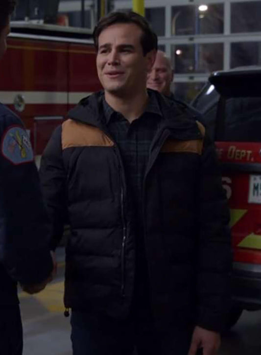 Alberto Rosende Blake Gallo Chicago Fire Puffer Jacket