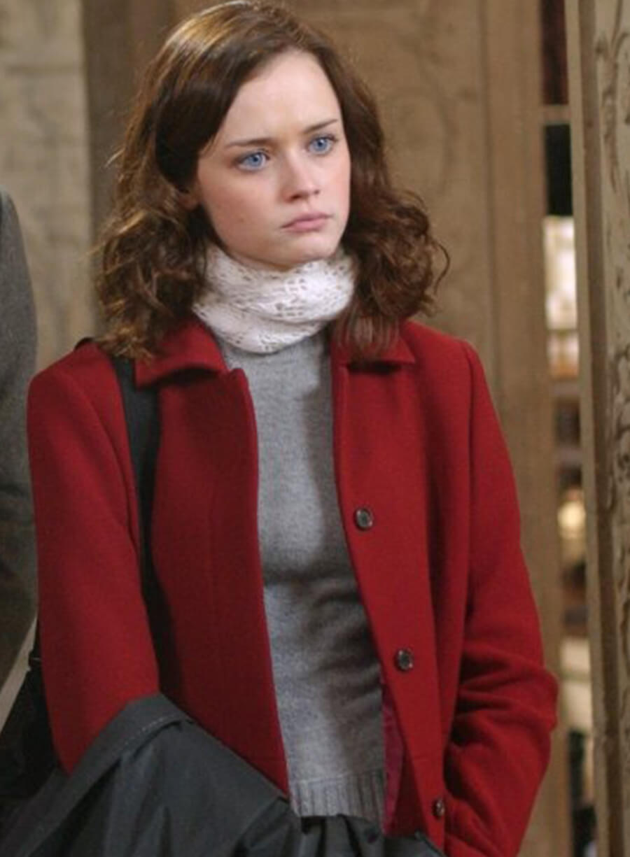 Alexis Bledel Gilmore Girls Rory Red Coat 