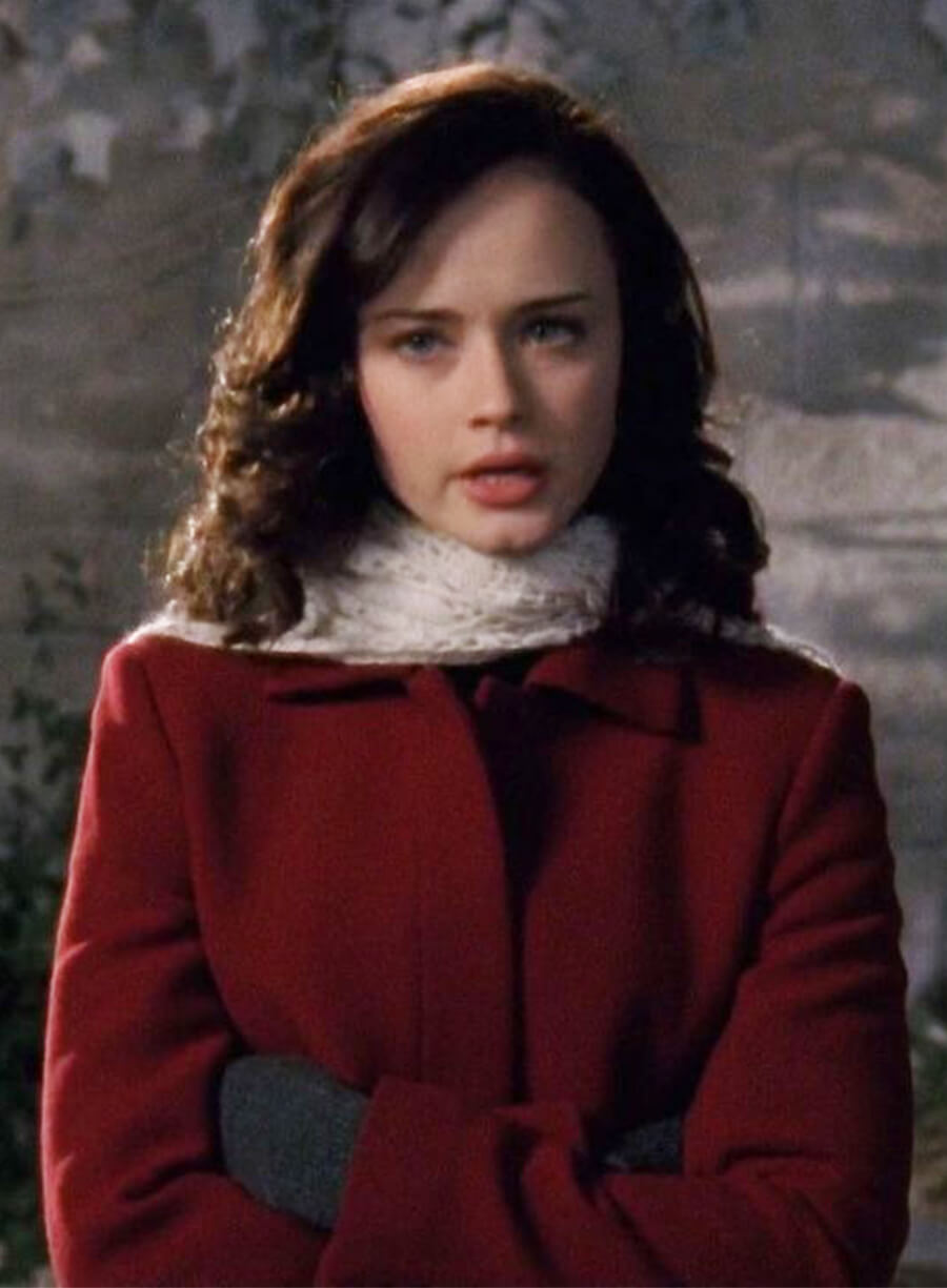Alexis Bledel Gilmore Girls Rory Red Coat 
