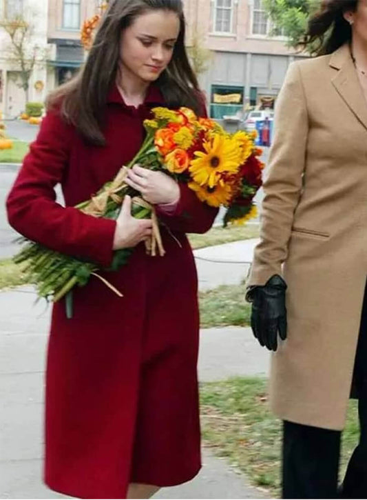 Alexis Bledel Gilmore Girls Rory Red Coat 