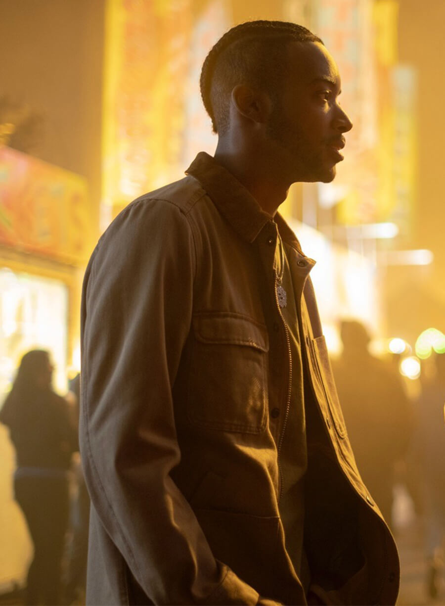 Algee Smith Euphoria Chris McKay Cotton jacket