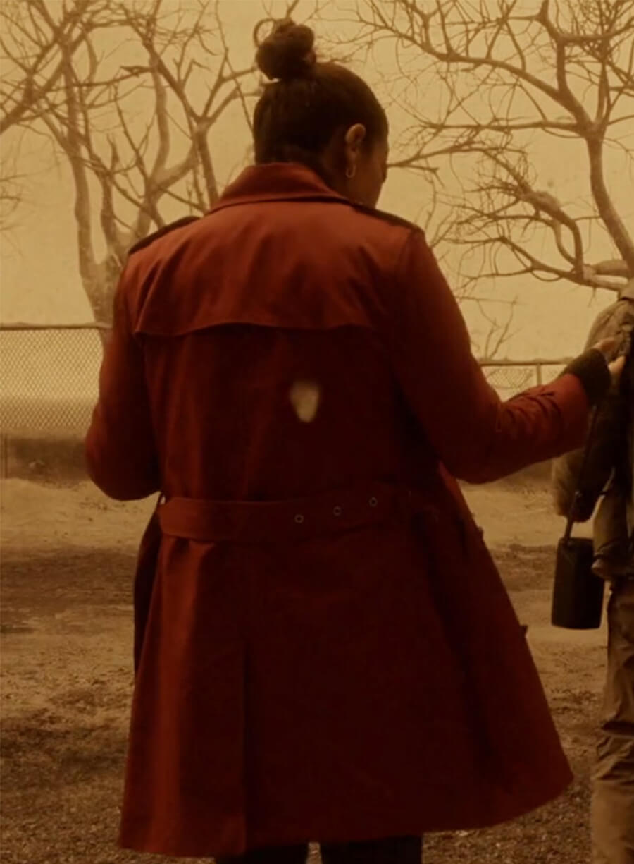 Alice Braga Dark Matter Amanda Lucas Red Coat