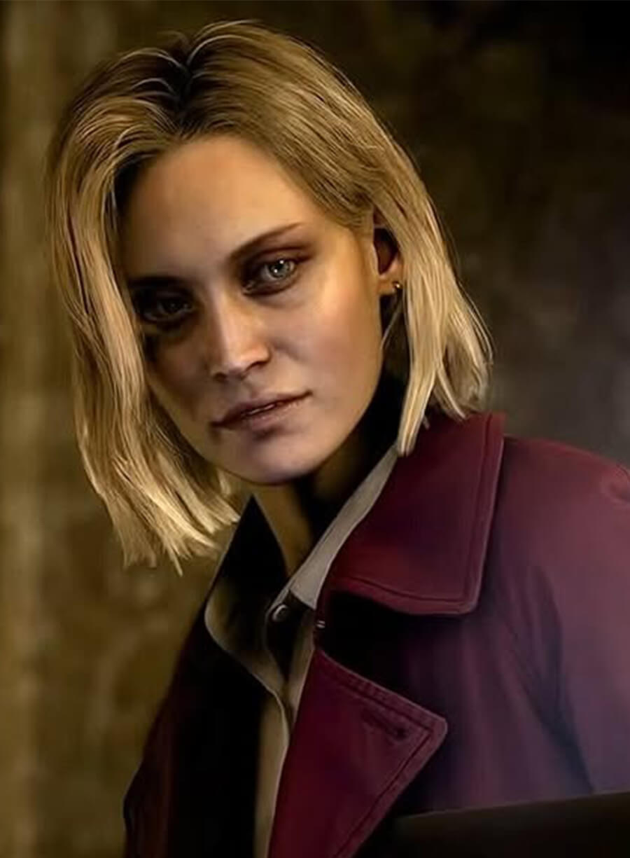 Alyssa Ashcroft Resident Evil: Requiem 2026 Maroon Coat