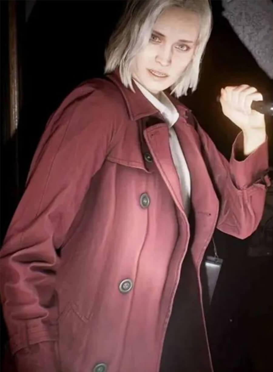 Alyssa Ashcroft Resident Evil Requiem RE9 Red Trench Coat