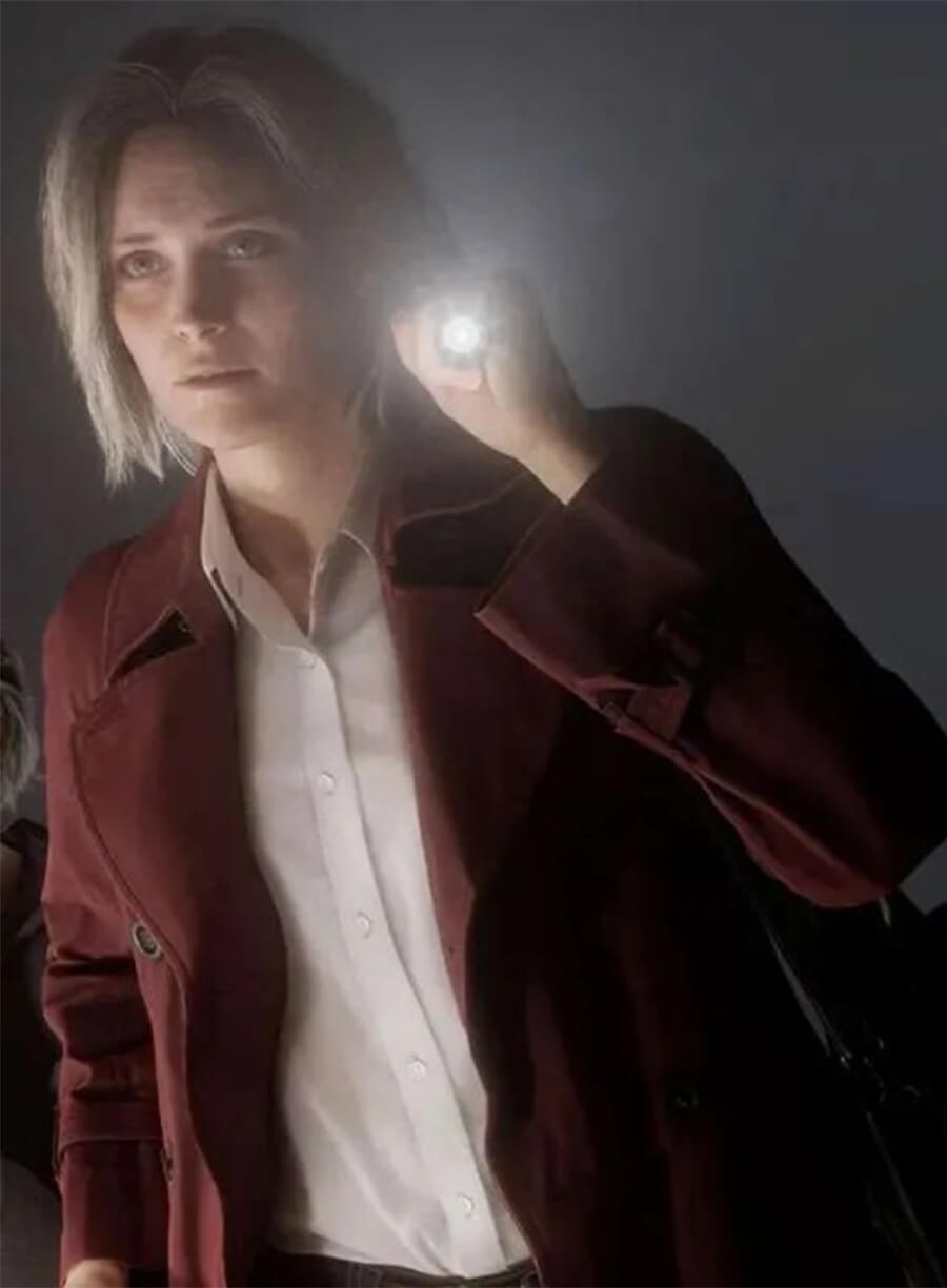 Alyssa Ashcroft Resident Evil Requiem RE9 Red Trench Coat