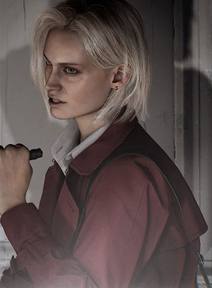 Alyssa Ashcroft Resident Evil Requiem RE9 Red Trench Coat