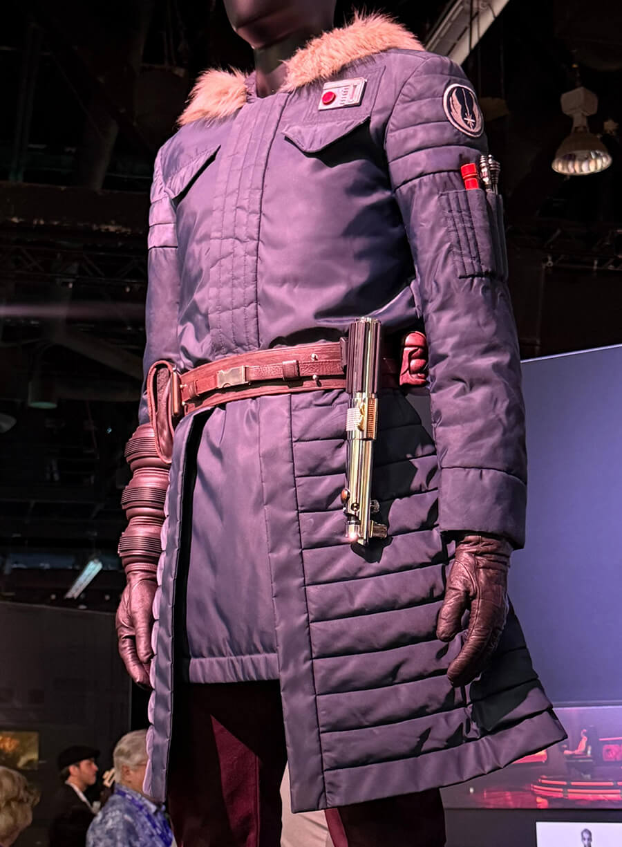 Anakin Skywalker Star Wars Ahsoka Purple Costume 
