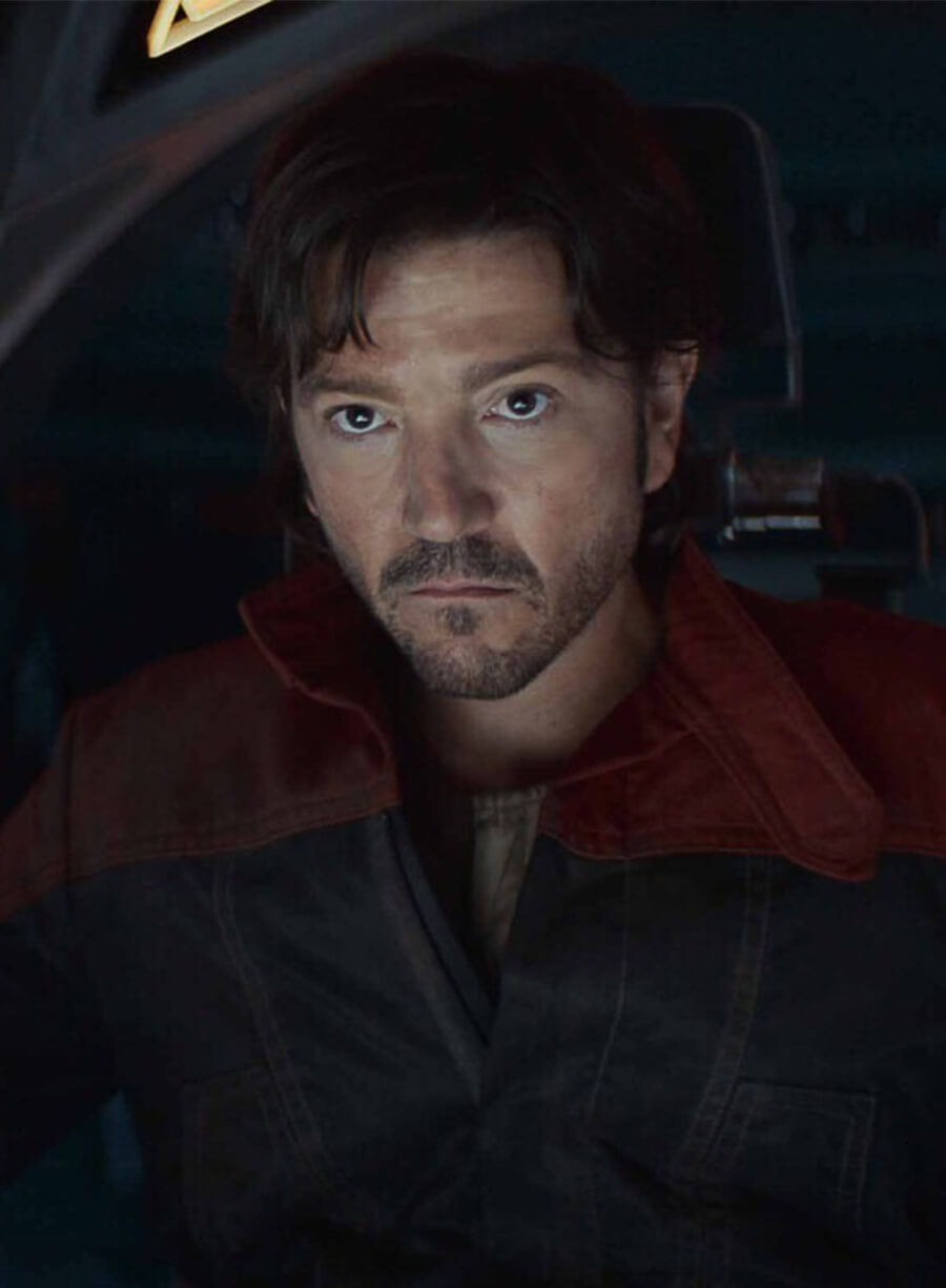 Andor Diego Luna Brown and Black jacket