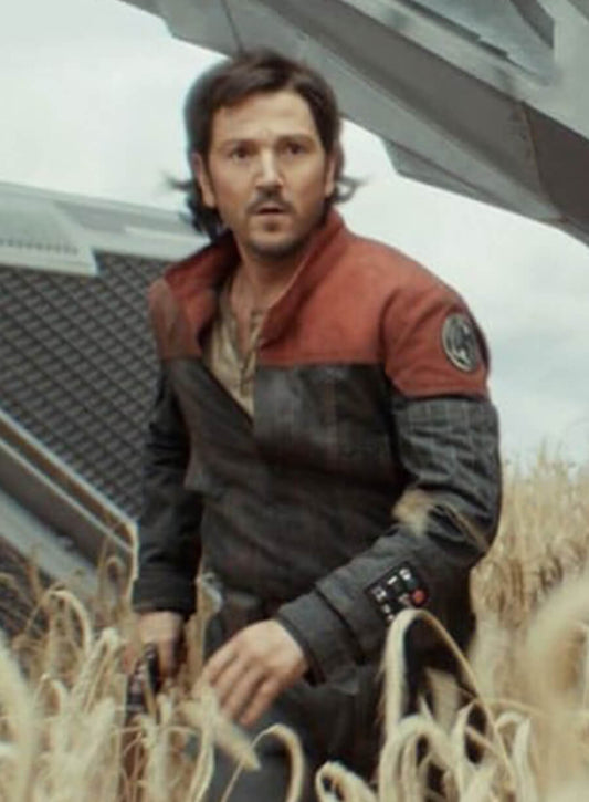 Andor Diego Luna Brown and Black jacket