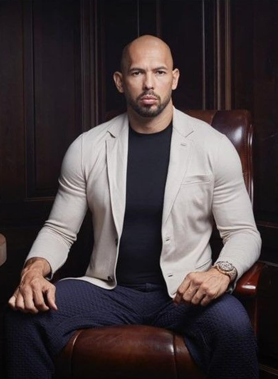 Andrew Tate Top G Beige Blazer