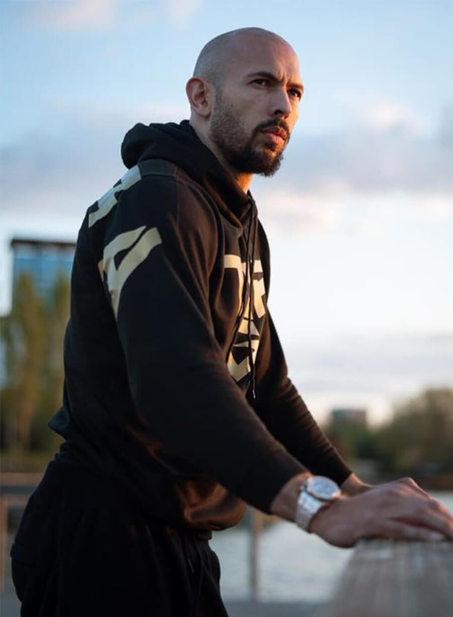 Andrew Tate Top G Black Tracksuit