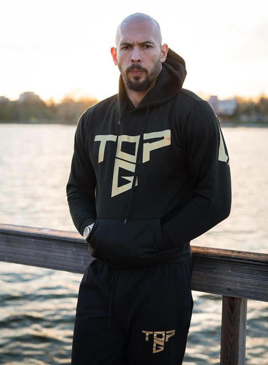 Andrew Tate Top G Black Tracksuit