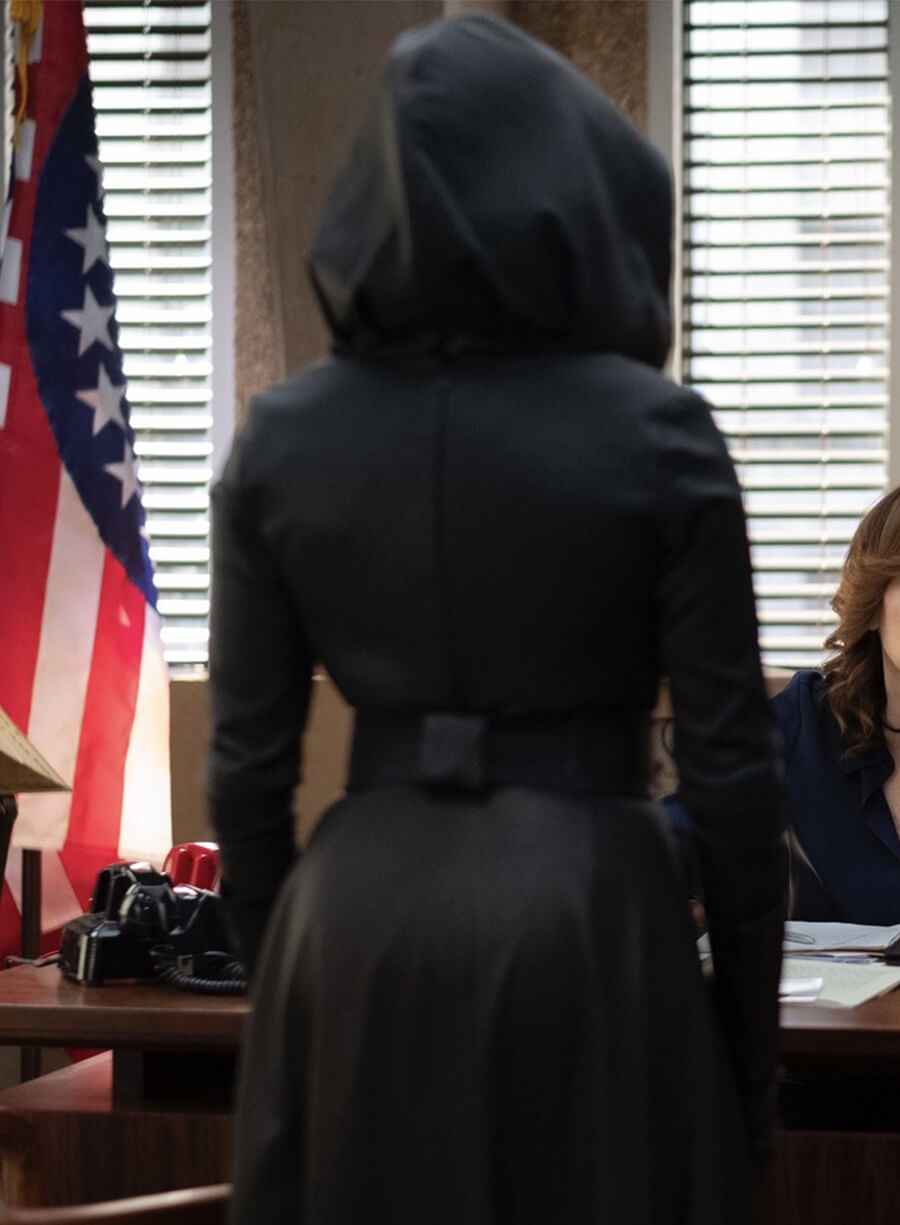 Angela Abar Watchmen Sister Night Black Coat